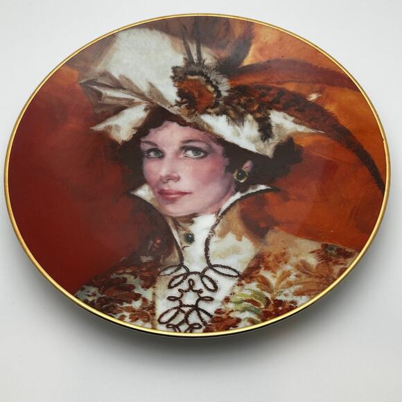 Avon P.F.E. Albee Four Seasons Collectible Decorative Plates Set - Picture 3 of 6